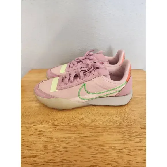 Nike Waffle Racer 2X Womens Size 8.5 "Light Arctic Pink" CK6647-601 - Picture 3 of 7